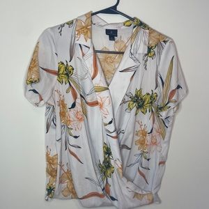 Flower Dress Shirt
